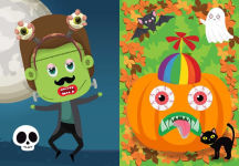 Alternative view 4 of Super Silly Stickers: Halloween