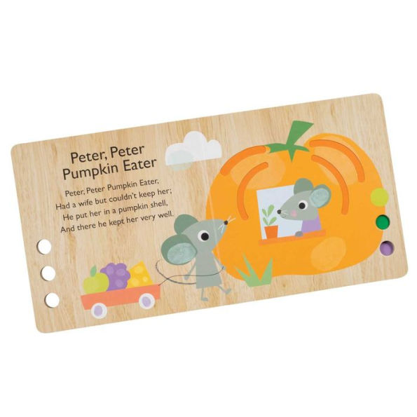 Touch and Trace Nursery Rhymes: Five Little Pumpkins