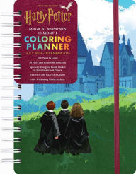 Title: 2025 Harry Potter Magical Moments 18-Month Coloring Planner, Author: Editors of Thunder Bay Press