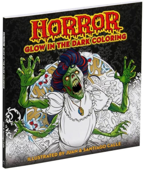 HORROR GLOW IN THE DARK COLORING