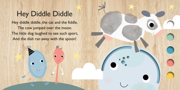 Touch and Trace Nursery Rhymes 3-Book Set: Itsy Bitsy Spider, Hey Diddle Diddle, This Little Piggy