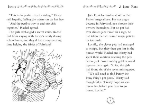 Rainbow Magic Pet Fairies Book #7: Penny the Pony Fairy