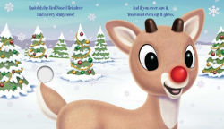 Alternative view 2 of Rudolph the Red-Nosed Reindeer: The Classic Christmas Song: Press Rudolph's Nose for Light and Sound!
