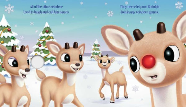 Rudolph the Red-Nosed Reindeer: The Classic Christmas Song: Press Rudolph's Nose for Light and Sound!