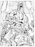 Alternative view 2 of Marvel Zombies Color-by-Number
