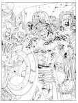 Alternative view 4 of Marvel Zombies Color-by-Number