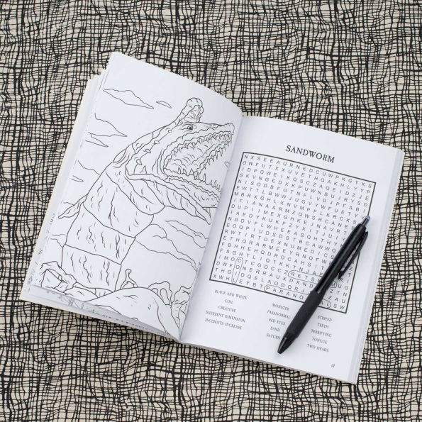 Beetlejuice Word Search and Coloring