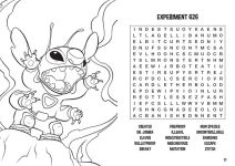 Alternative view 2 of Disney Stitch Word Search and Coloring Book