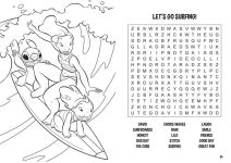 Alternative view 3 of Disney Stitch Word Search and Coloring Book