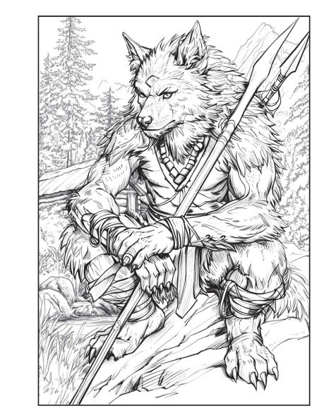 Fantastic Creatures Coloring