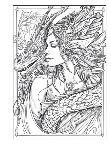 Fantastic Creatures Coloring