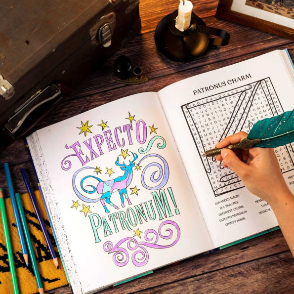 Harry Potter Word Search, Quips, Quotes, and Coloring Book