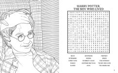 Alternative view 2 of Harry Potter Word Search, Quips, Quotes, and Coloring Book