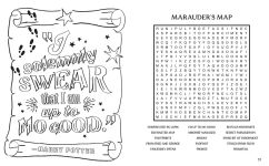 Alternative view 3 of Harry Potter Word Search, Quips, Quotes, and Coloring Book