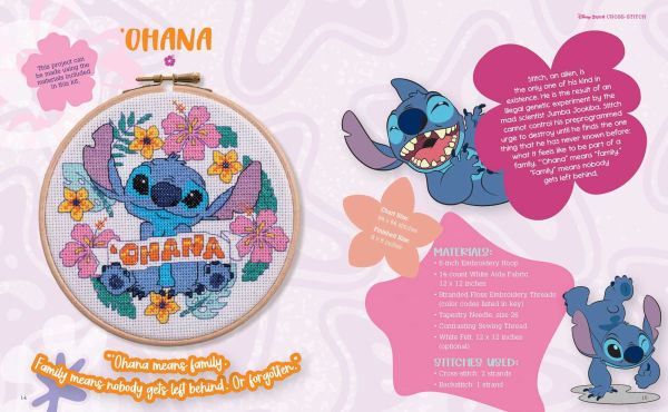 Disney Stitch Cross-Stitch