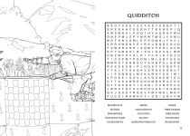 Alternative view 3 of Harry Potter Word Search and Coloring Book