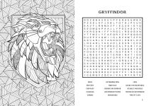 Alternative view 4 of Harry Potter Word Search and Coloring Book