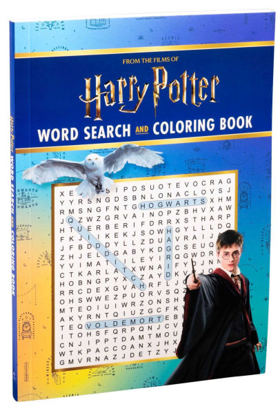 Harry Potter Word Search and Coloring Book