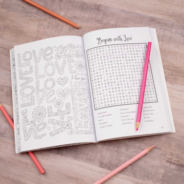 Lots of Love Word Search and Coloring