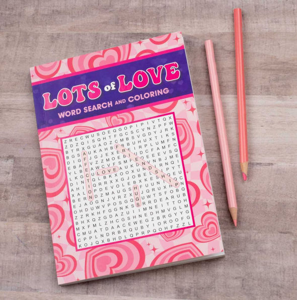 Lots of Love Word Search and Coloring