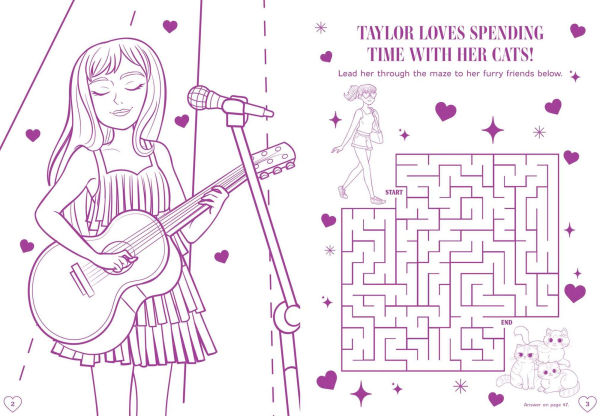 Taylor's World: Coloring & Activity Book