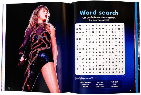 Taylor Swift Coloring & Activity Book: Tour Edition