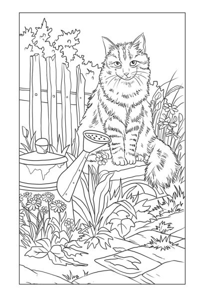 Blossoms and Blooms Coloring