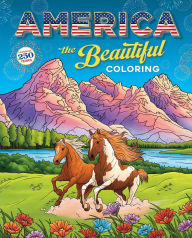 Title: America the Beautiful Coloring, Author: Editors of Thunder Bay Press