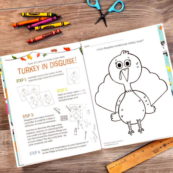 Turkey in Disguise!: Turkey Project Included