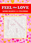 Alternative view 1 of Feel the Love Word Search and Coloring