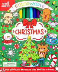Title: ColorWorld: Christmas: Plus 35+ Glitter Stickers and Over 30 Pages to Color!, Author: Madison LaRose