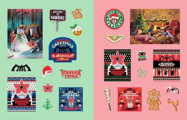 Stranger Things World of Stickers: Art Inspired by the Series