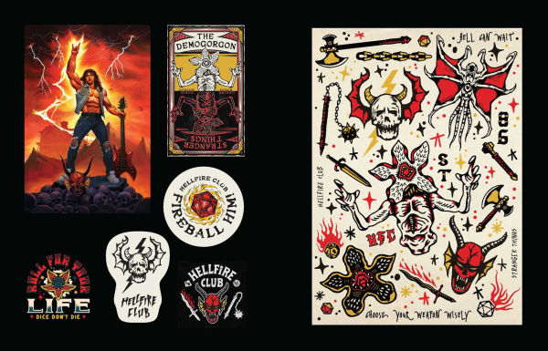 Stranger Things World of Stickers: Art Inspired by the Series