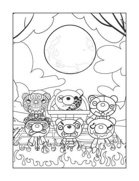 Deddy Bears Coloring