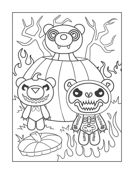 Deddy Bears Coloring
