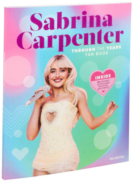 Sabrina Carpenter Through the Years Fan Book