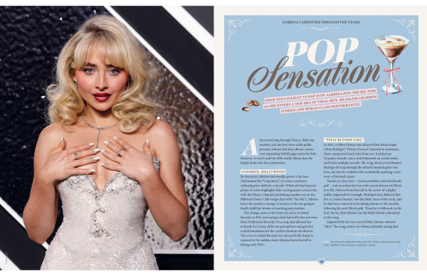 Sabrina Carpenter Through the Years Fan Book