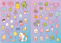 Alternative view 5 of Super Yummy! Coloring & Activity Book with 4 Confetti Crayons and 50+ Stickers
