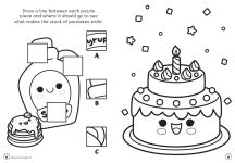 Alternative view 6 of Super Yummy! Coloring & Activity Book with 4 Confetti Crayons and 50+ Stickers