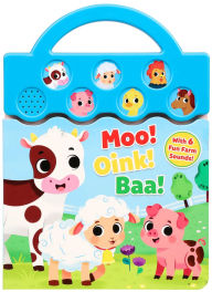 Title: Moo, Oink, Baa!: With 6 Fun Farm Sounds!, Author: Maggie Fischer