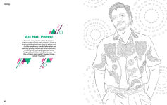 Alternative view 5 of Pedro Pascal Coloring & Activity Book