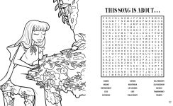 Alternative view 6 of Taylor Swift Word Search and Coloring