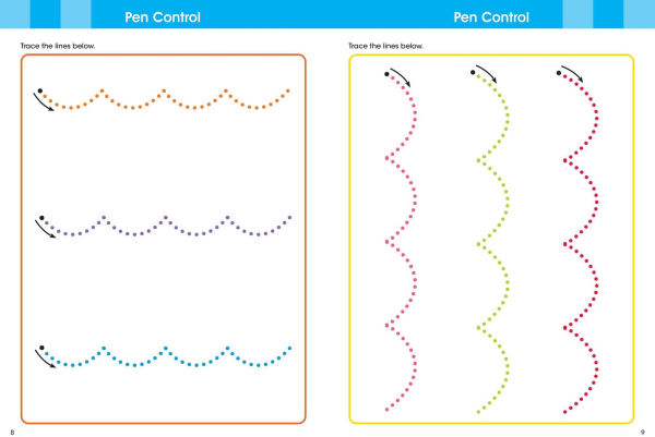 Ready to Learn: Preschool My First Writing and Spelling Workbook