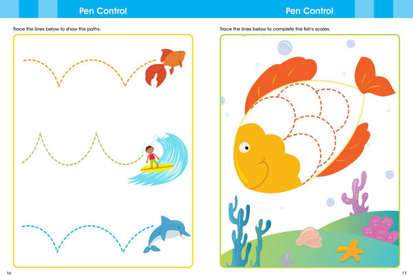 Ready to Learn: Preschool My First Writing and Spelling Workbook