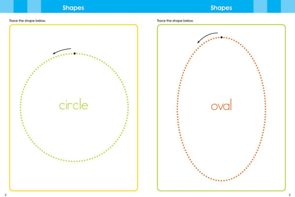 Ready to Learn: Preschool Colors & Shapes Workbook