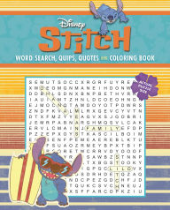Title: Disney Stitch Word Search, Quips, Quotes and Coloring Book, Author: Editors of Thunder Bay Press