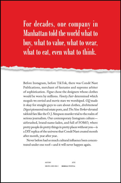 Empire of the Elite: Inside Condé Nast, Media Dynasty That Reshaped America