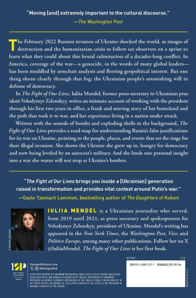 The Fight of Our Lives: My Time with Zelenskyy, Ukraine's Battle for Democracy, and What It Means for the World