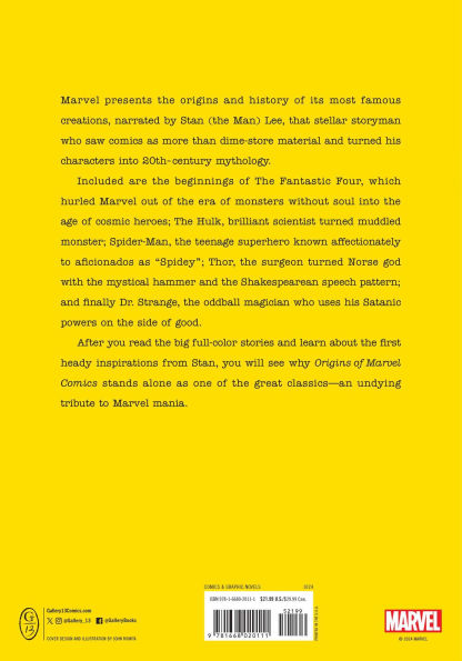 Origins of Marvel Comics