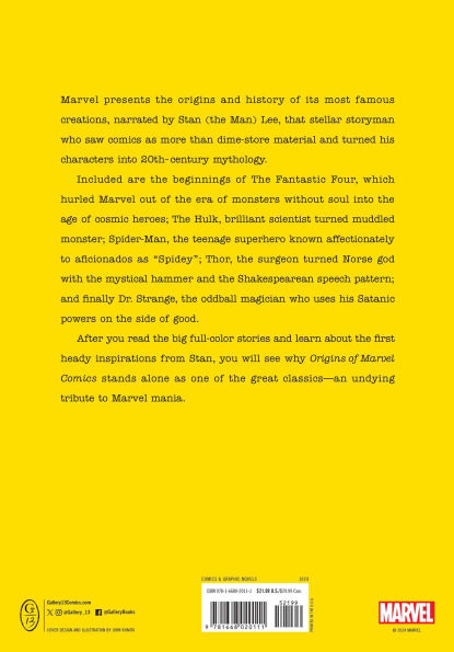 Origins of Marvel Comics